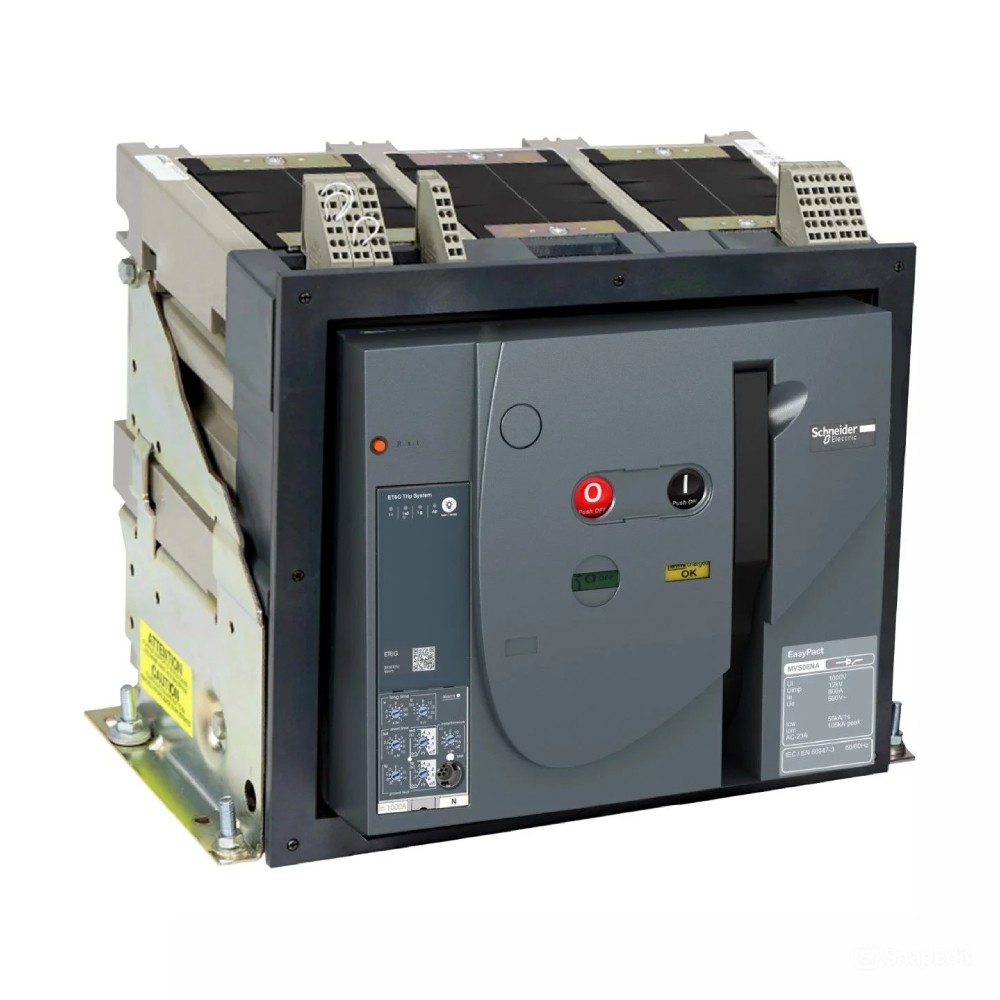 แอร์เบรกเกอร์ ACB SCHNEIDER MVS16N3MF6L พิกัดกระแส 1600A  50 kA  