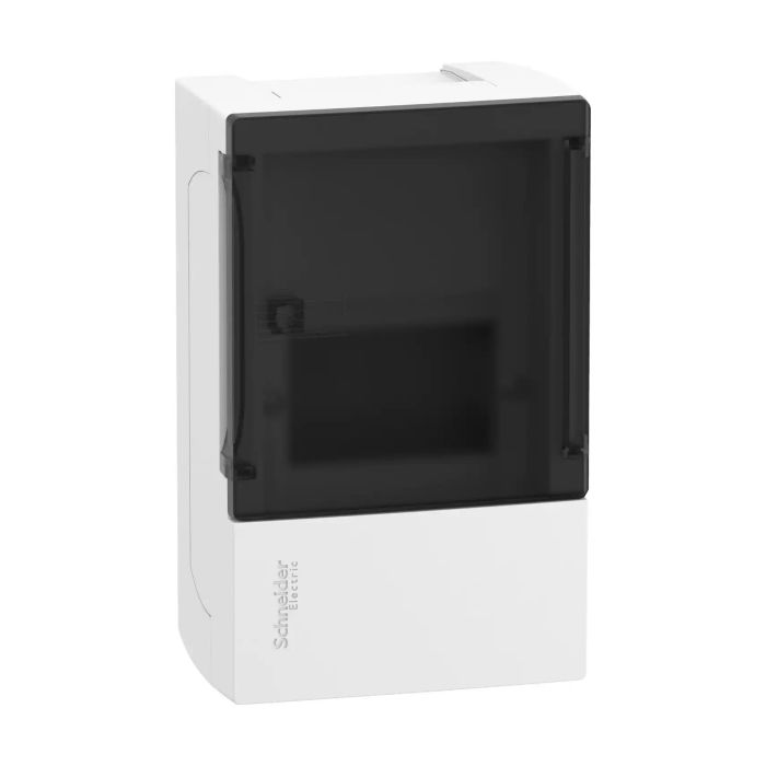 ตู้ SCHNEIDER MIP12104S Resi9 MP ประตูสีเทาแบบโปร่งแสงสำหรับเบรกเกอร์แบบติดลอยIP40 ขนาด 1 แถว 4โมดูล ตู้ SCHNEIDER MIP12104S Resi9 MP ประตูสีเทาแบบโปร่งแสงสำหรับเบรกเกอร์แบบติดลอยIP40 ขนาด 1 แถว 4โมดูล