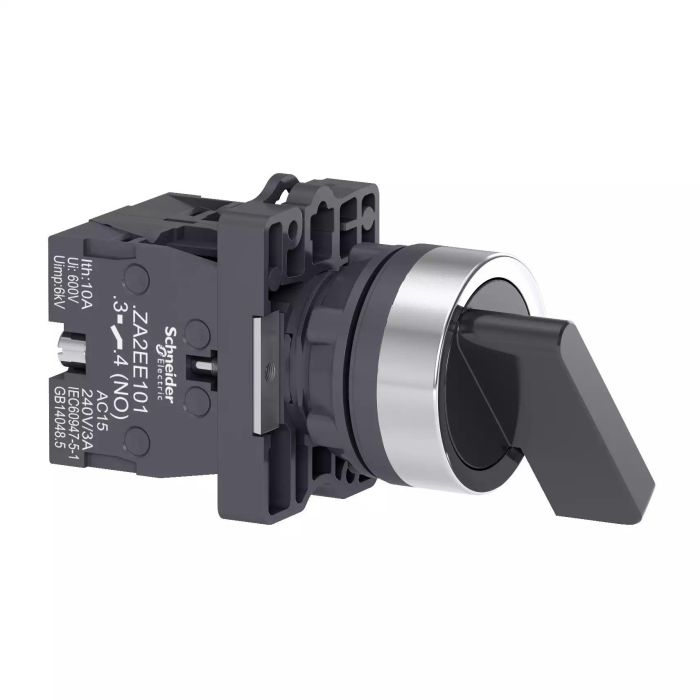 สวิตซ์ซีเลคเตอร์ SCHNEIDER XA2EJ25 ที่จับแบบยาว มี 3 ตําแหน่ง 2NO