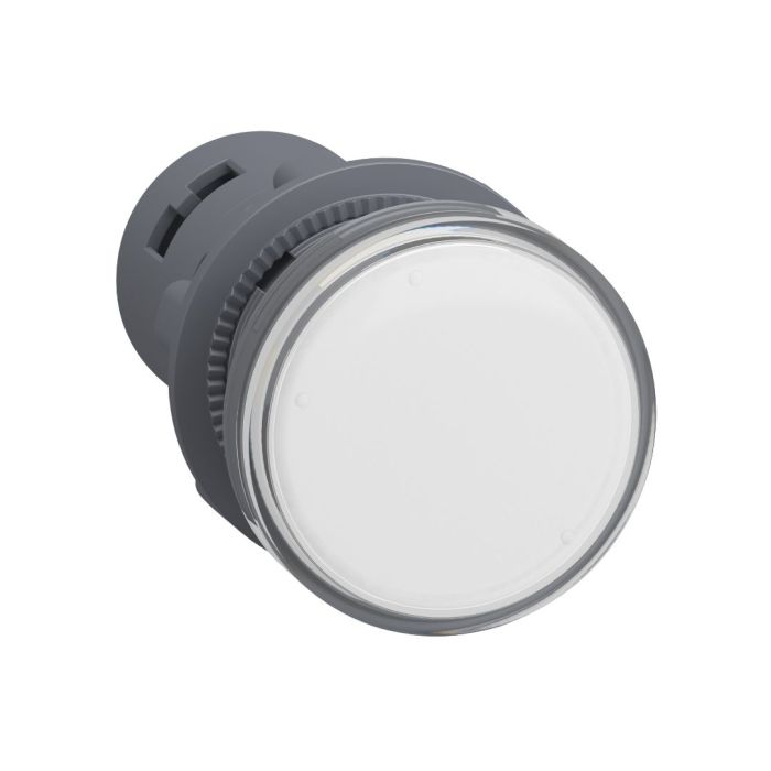 ไพล็อตแลมป์ SCHNEIDER XA2EVB1LC พลาสติก ไฟ LED ใช้ไฟ 24 V AC ขนาด 22 มมสีขาว