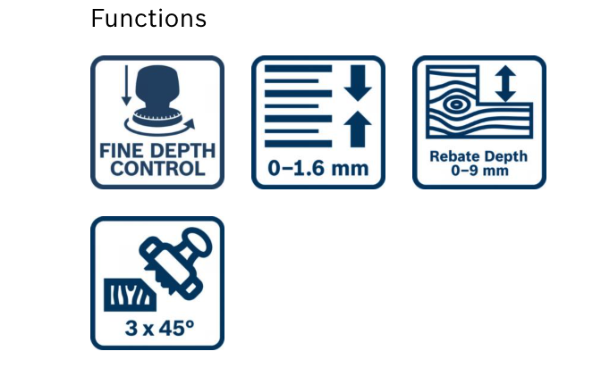 กบไฟฟ้า BOSCH GHO 16 82 Professional ขนาด 3 1 4 นิ้ว 630 วัตต์ กบไฟฟ้า BOSCH GHO 16 82 Professional ขนาด 3 1 4 นิ้ว 630 วัตต์