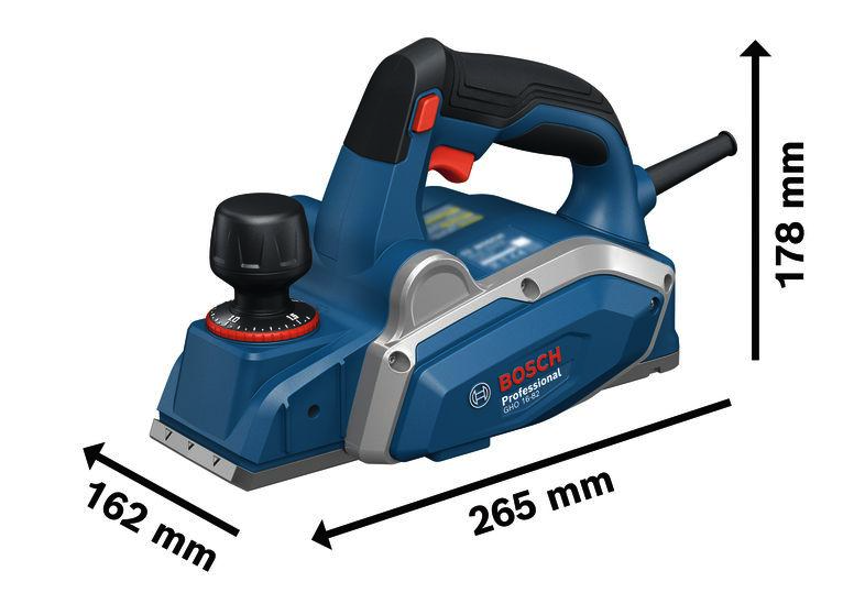 กบไฟฟ้า BOSCH GHO 16 82 Professional ขนาด 3 1 4 นิ้ว 630 วัตต์ กบไฟฟ้า BOSCH GHO 16 82 Professional ขนาด 3 1 4 นิ้ว 630 วัตต์