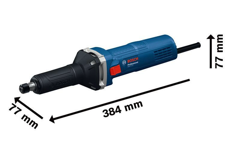 เครื่องเจียรคอตรงไร้สาย BOSCH GGS 18V 10 SLC  ตัวเปล่า 