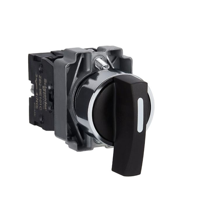 ซีเล็คเตอร์สวิตช์ SCHNEIDER XB2BJ33C 3 ตำแหน่งแบบกดค้าง 2NO