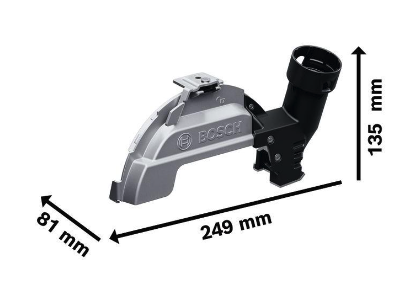 ฝาครอบดูดฝุ่น อุปกรณ์เสริมสำหรับดูดฝุ่น BOSCH GDE 180 CG Professional ฝาครอบดูดฝุ่น อุปกรณ์เสริมสำหรับดูดฝุ่น BOSCH GDE 180 CG Professional