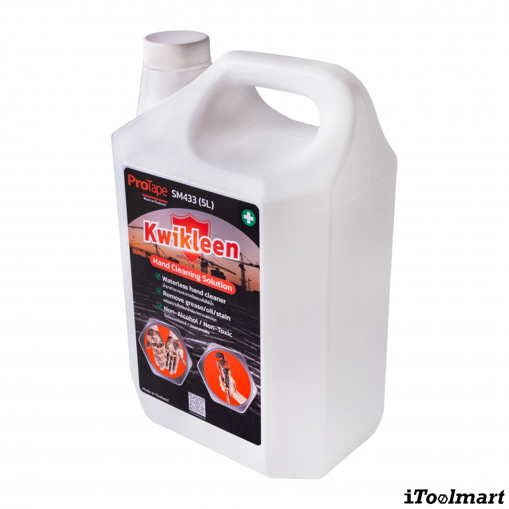 น้ำยาทำความสะอาดมือช่าง PROTAPE SM433 Kwikleen Hand Cleaning Solution ขนาด 5 ลิตร