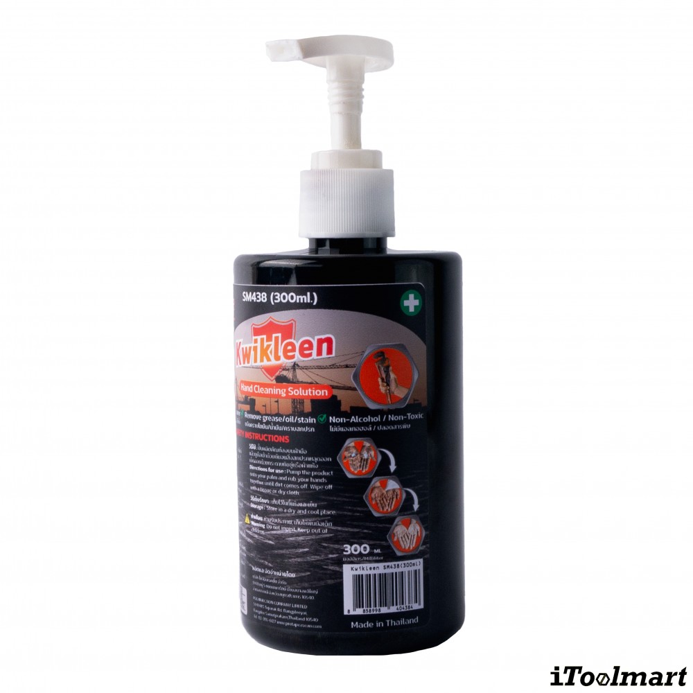 น้ำยาทำความสะอาดมือช่าง PROTAPE SM438 Kwikleen Hand Cleaning Solution ขนาด 300 มล 