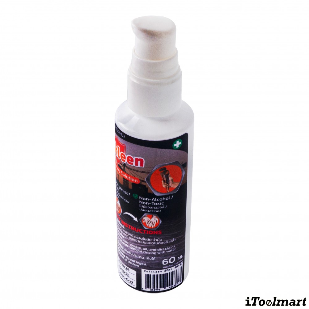 น้ำยาทำความสะอาดมือช่าง PROTAPE SM437 Kwikleen Hand Cleaning Solution ขนาด 60 มล 