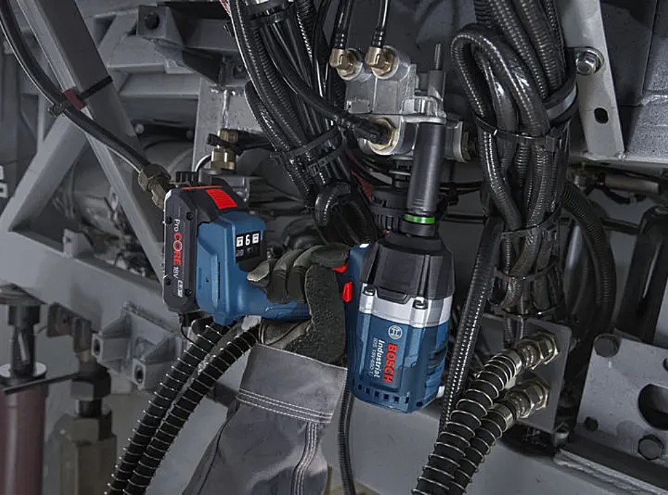 ไขควงกระแทกไร้สาย BOSCH IDS 18V 650 T Industrial 18V ขนาด 1 2 นิ้ว  ตัวเปล่า 