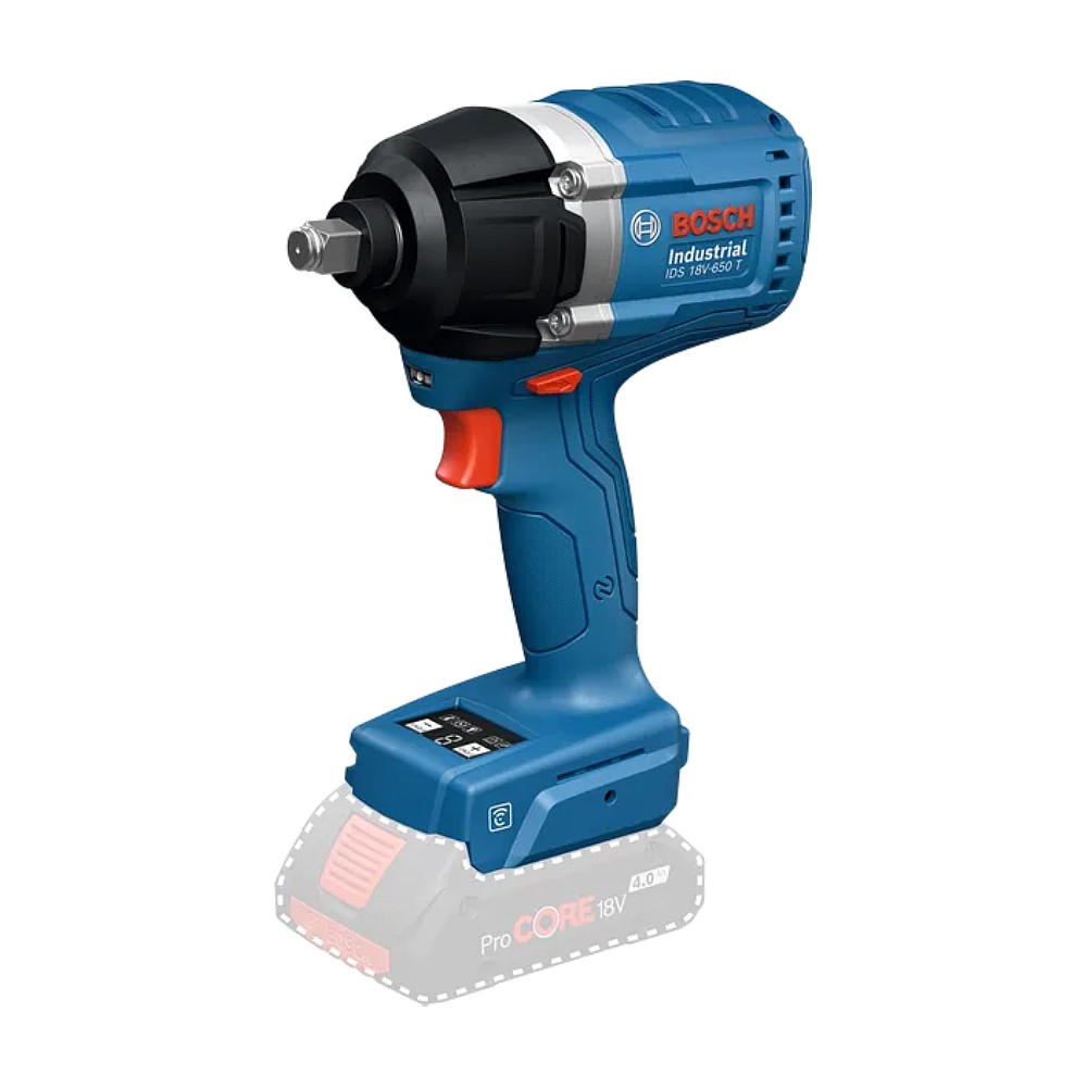 ไขควงกระแทกไร้สาย BOSCH IDS 18V 650 T Industrial 18V ขนาด 1 2 นิ้ว  ตัวเปล่า 