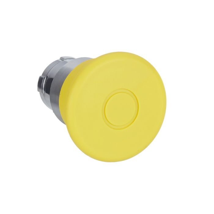 ปุ่มกดฉุกเฉิน SCHNEIDER ZB2BT5C กด เด้งกลับ ขนาด 40 มมสีเหลือง