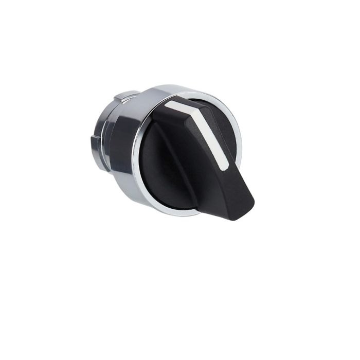 ซีเล็คเตอร์สวิตช์หัว  SCHNEIDER ZB2BD2C แบบมาตรฐาน 2 ตำแหน่ง กดค้าง