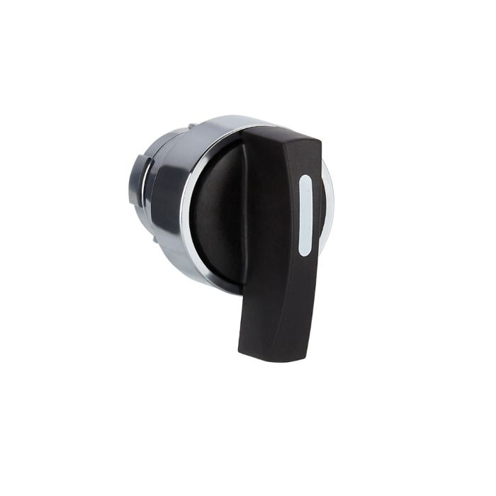 ซีเล็คเตอร์สวิตช์หัว SCHNEIDER ZB2BJ5C แบบยาว 3 ตำแหน่ง เด้งกลับตำแหน่งตรงกลาง