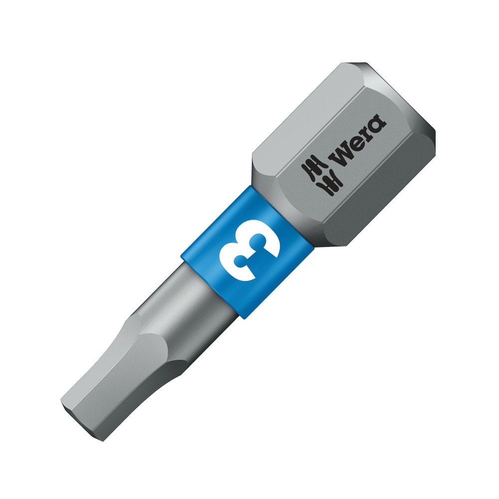 ดอกไขควงหกเหลี่ยม Wera 840 1 05056683001 BTZ bits ขนาด 3 0 x 25 mm