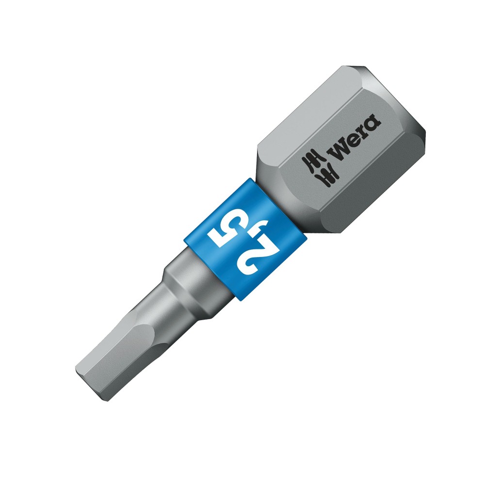 ดอกไขควงหกเหลี่ยม Wera 840 1 05056682001 BTZ bits ขนาด 2 5 x 25 mm
