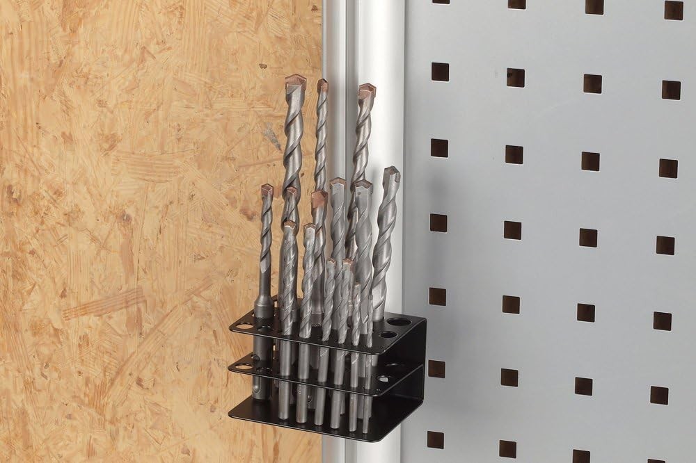 ที่วางดอกสว่าน สำหรับแผงเครื่องมือเจาะรู Wolfcraft 6804000 WSS Drill Holder
