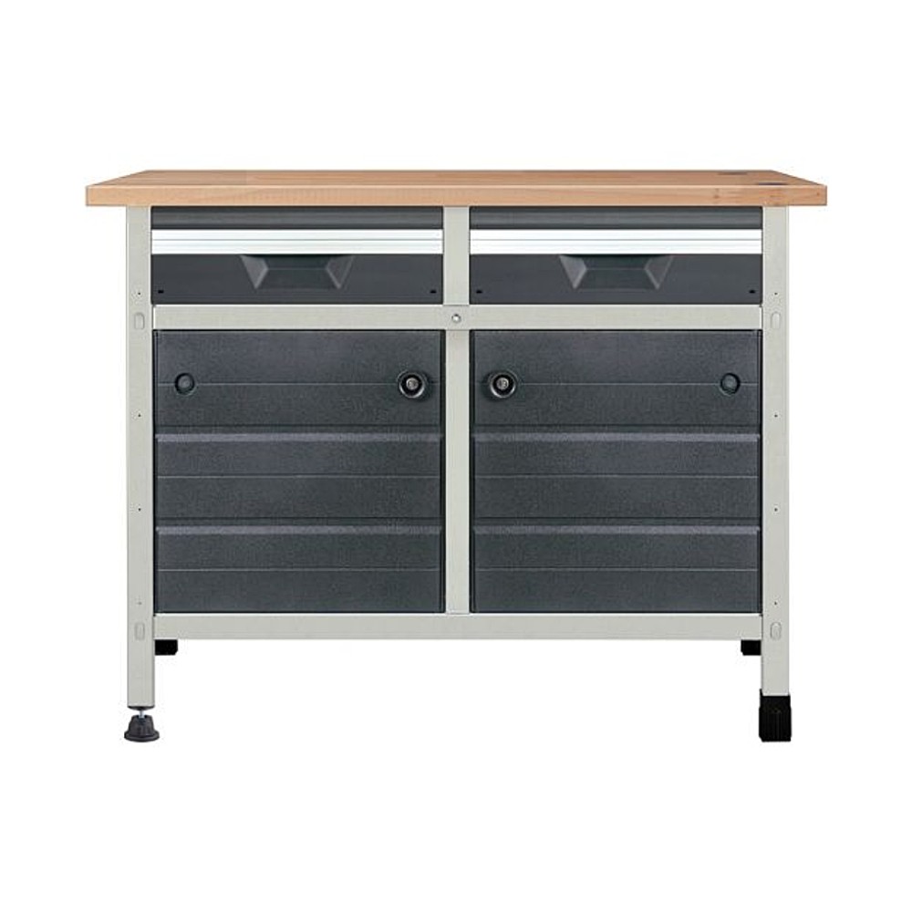 โต๊ะทำงานช่าง Wolfcraft 8072000 Workbench WSS 620 ความกว้าง 1130 มม  รับน้ำหนักได้ 600 กก 