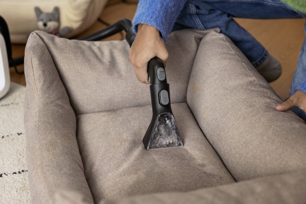 เครื่องซักพรมแบบสเปรย์แล้วดูดกลับ Karcher SE 4001 1 081 530 0 แรงดันไฟฟ้า 220 240 โวลต์ ความจุถัง 4 ลิตร