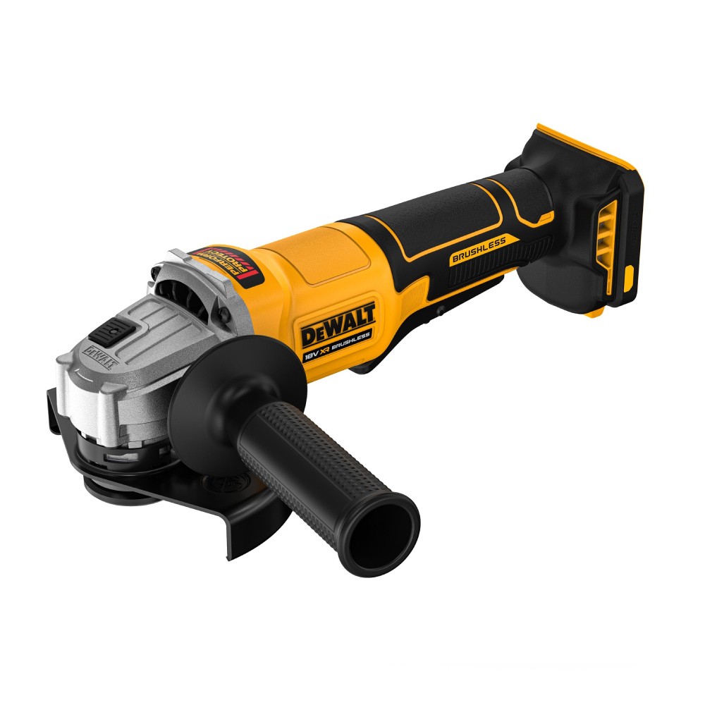 เครื่องเจียรไร้สาย DEWALT DCG408N B1 สวิทซ์แบบบีบ มอเตอร์ไร้แปรงถ่าน ขนาด 4 นิ้ว 20V   ตัวเปล่า 