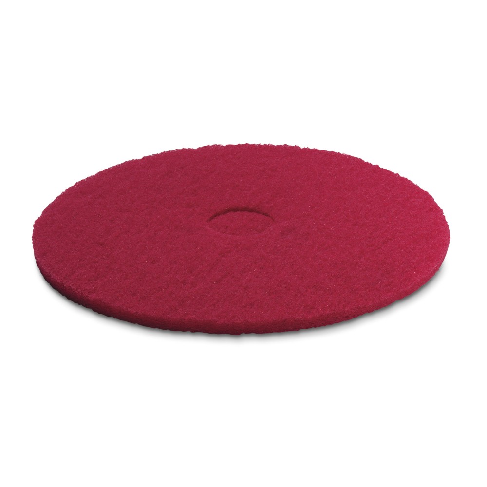 แผ่นขัดกลม Karcher Red pad 6.369-003.0 ขนาด 14 นิ้ว สีแดง