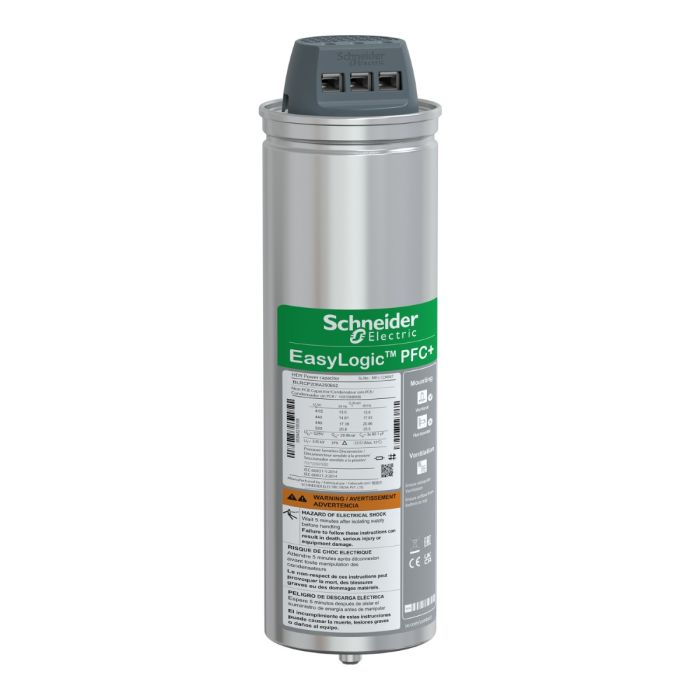 คาปาซิเตอร์ SCHNEIDER BLRCP208A250B52 รุ่น EasyLogic PFC 208250 kVAR พิกัดแรงดันที่ 525 V