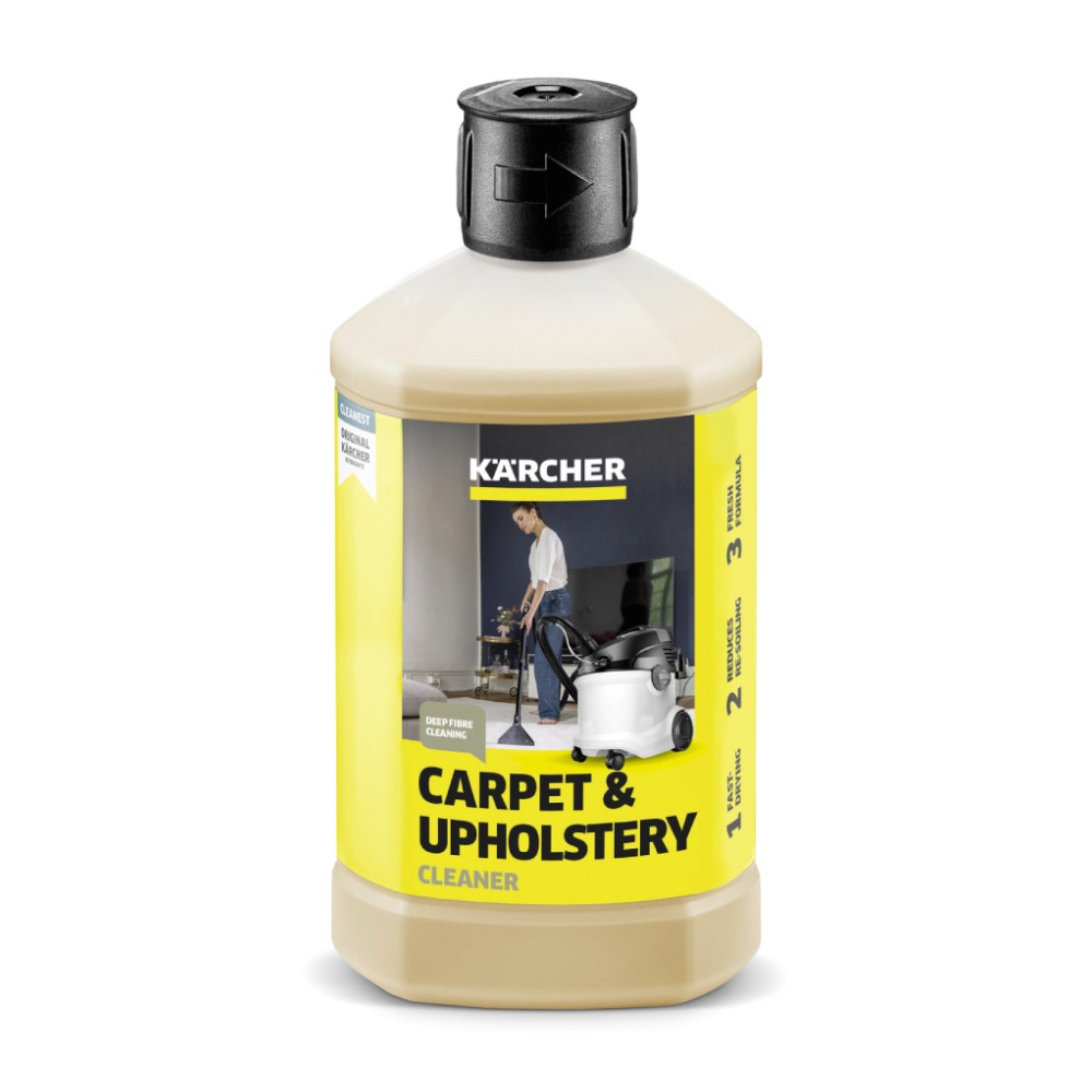น้ำยาทำความสะอาด Karcher RM 519 Carpet Cleaner 626 6 295 771 0 สำหรับเครื่องซักพรมแบบพ่นและดูดกลับ ขนาด 1 ลิตร