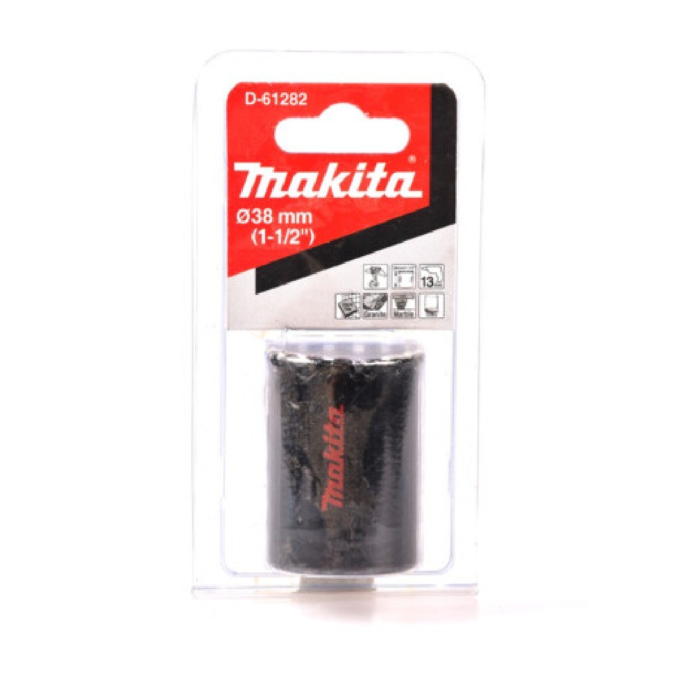 โฮลซอ MAKITA D61282 เจาะกระเบื้องแบบใช้น้ำ ขนาด 38x38 mm