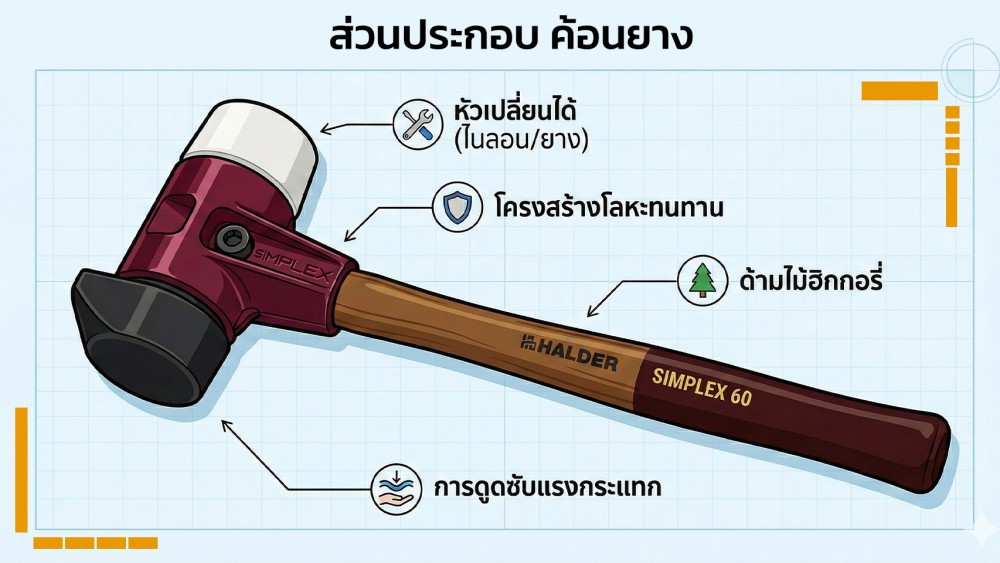 งานหนัง งานตอก ทำไมค้อนยาง ถึงเป็น Best Friend ของสายคราฟต์ งานหนัง งานตอก ทำไมค้อนยาง ถึงเป็น Best Friend ของสายคราฟต์