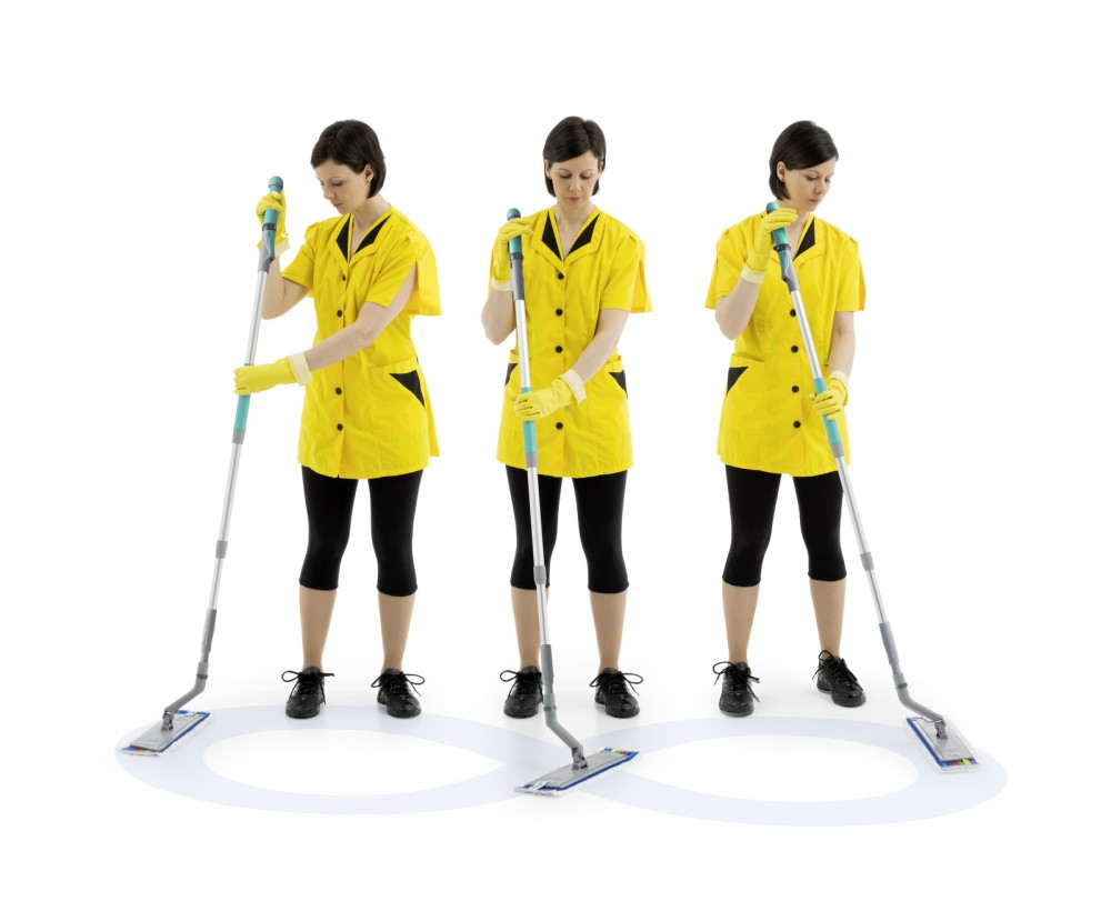 ชุดม็อบทำความสะอาดพื้น KARCHER Add on kit bucket with handle Uni Junior 9 212 034 0