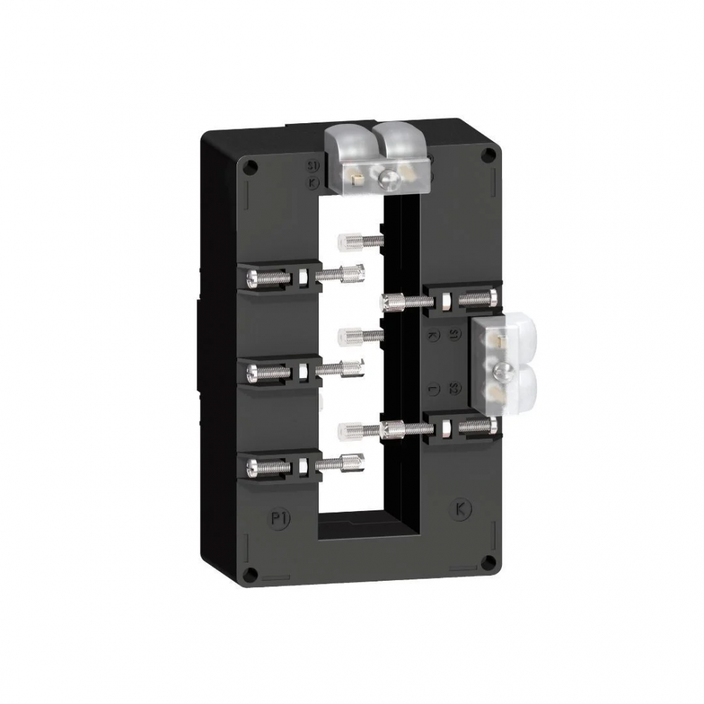 หม้อแปลงกระแสไฟฟ้า SCHNEIDER METSECT5DB125 พิกัดกระแส 1250A lp 5A แบบเอาต์พุตคู่ สำหรับบาร์ 38x127 มม 