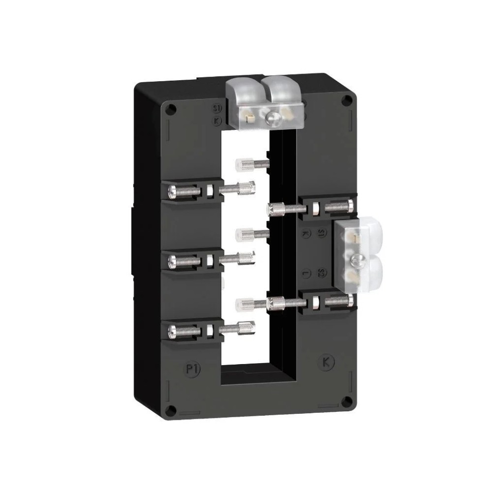 หม้อแปลงกระแสไฟฟ้า SCHNEIDER METSECT5DB200 พิกัดกระแส 2000A lp 5A แบบเอาต์พุตคู่ สำหรับบาร์ 38x127 มม 
