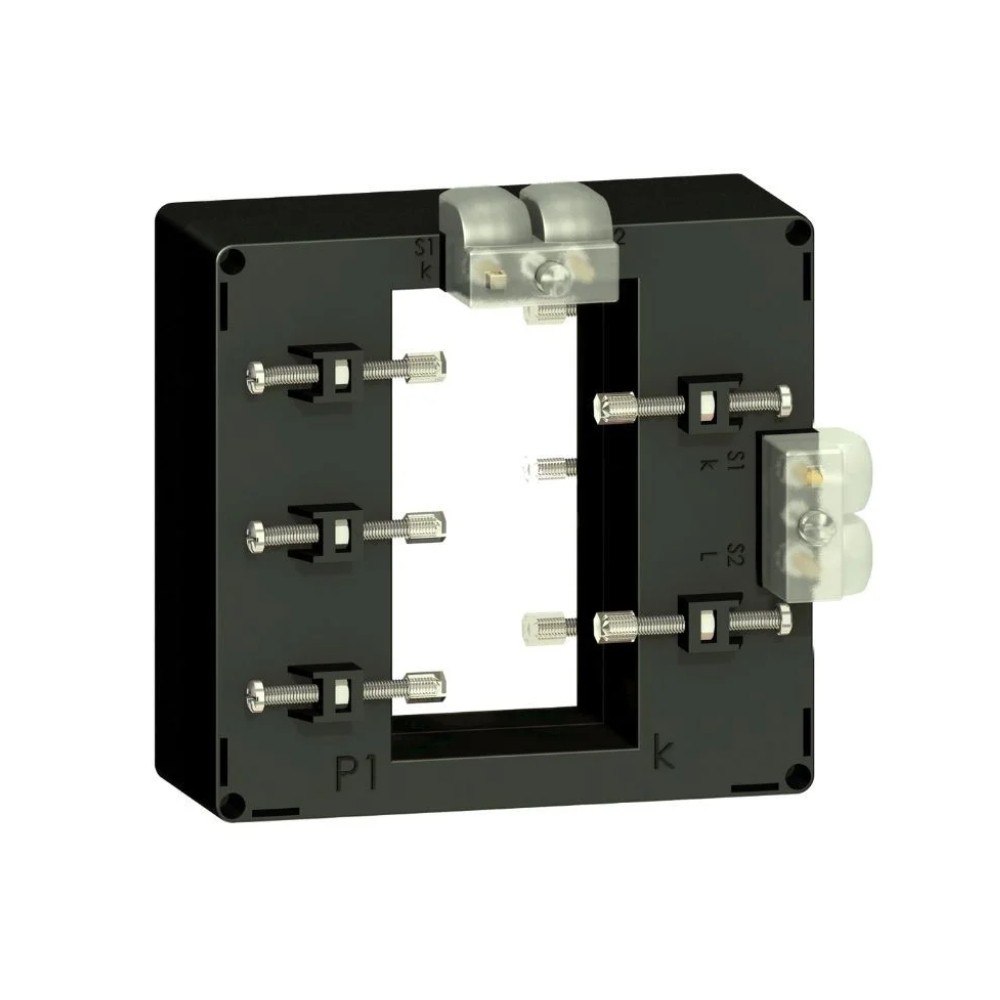 หม้อแปลงกระแสไฟฟ้า SCHNEIDER METSECT5DE100 พิกัดกระแส 1000A lp 5A แบบเอาต์พุตคู่ สำหรับบาร์ 54x102 มม 