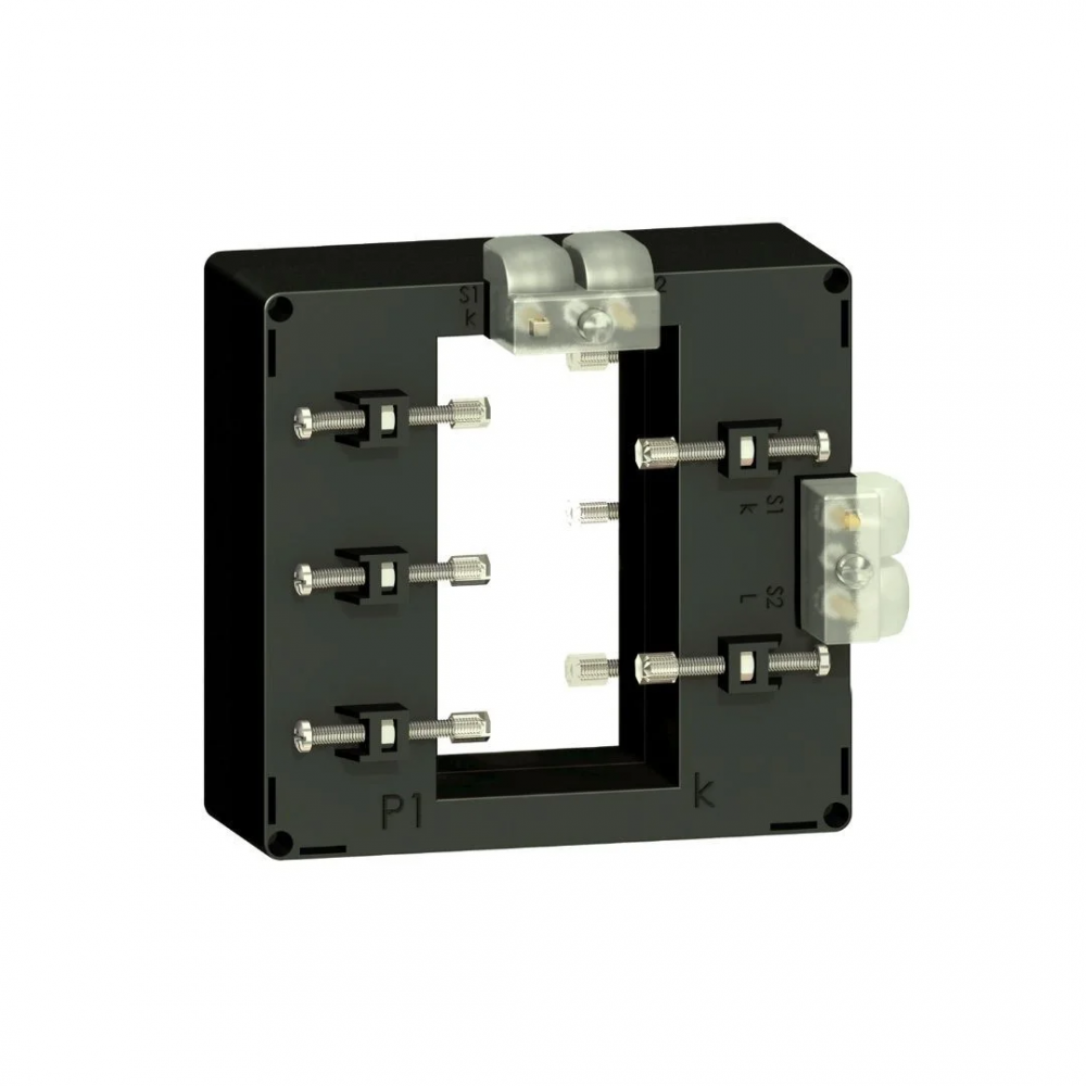 หม้อแปลงกระแสไฟฟ้า SCHNEIDER METSECT5DE200 พิกัดกระแส 2000A lp 5A แบบเอาต์พุตคู่ สำหรับบาร์ 54x102 มม 