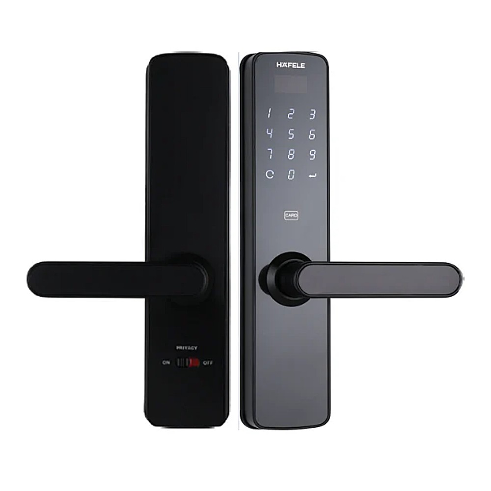 ชุดล็อกประตูระบบดิจิตอล HAFELE DL7000 DIGITAL DOOR LOCK 499 21 217 ปลดล็อกได้ 4 รูปแบบ
