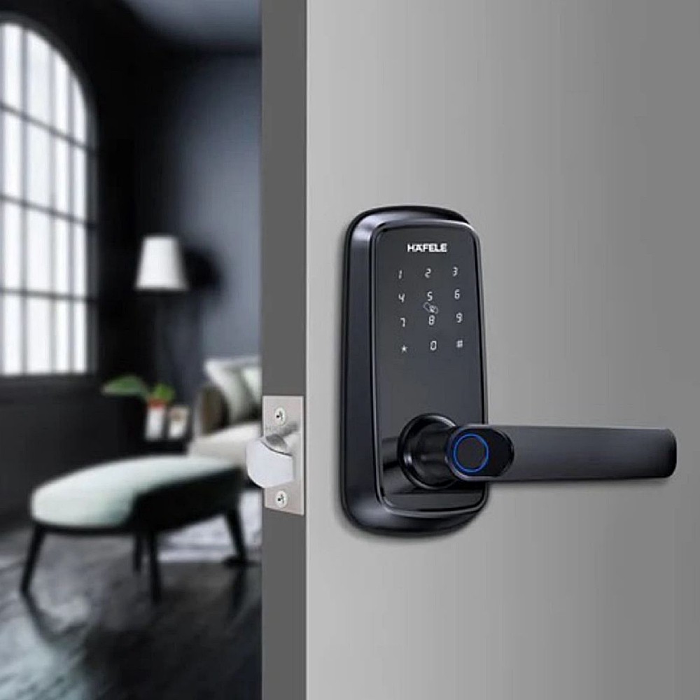 ชุดล็อกประตูระบบดิจิตอล HAFELE DH2100 DIGITAL DOOR LOCK 499 21 221 ปลดล็อกได้ 5 รูปแบบ