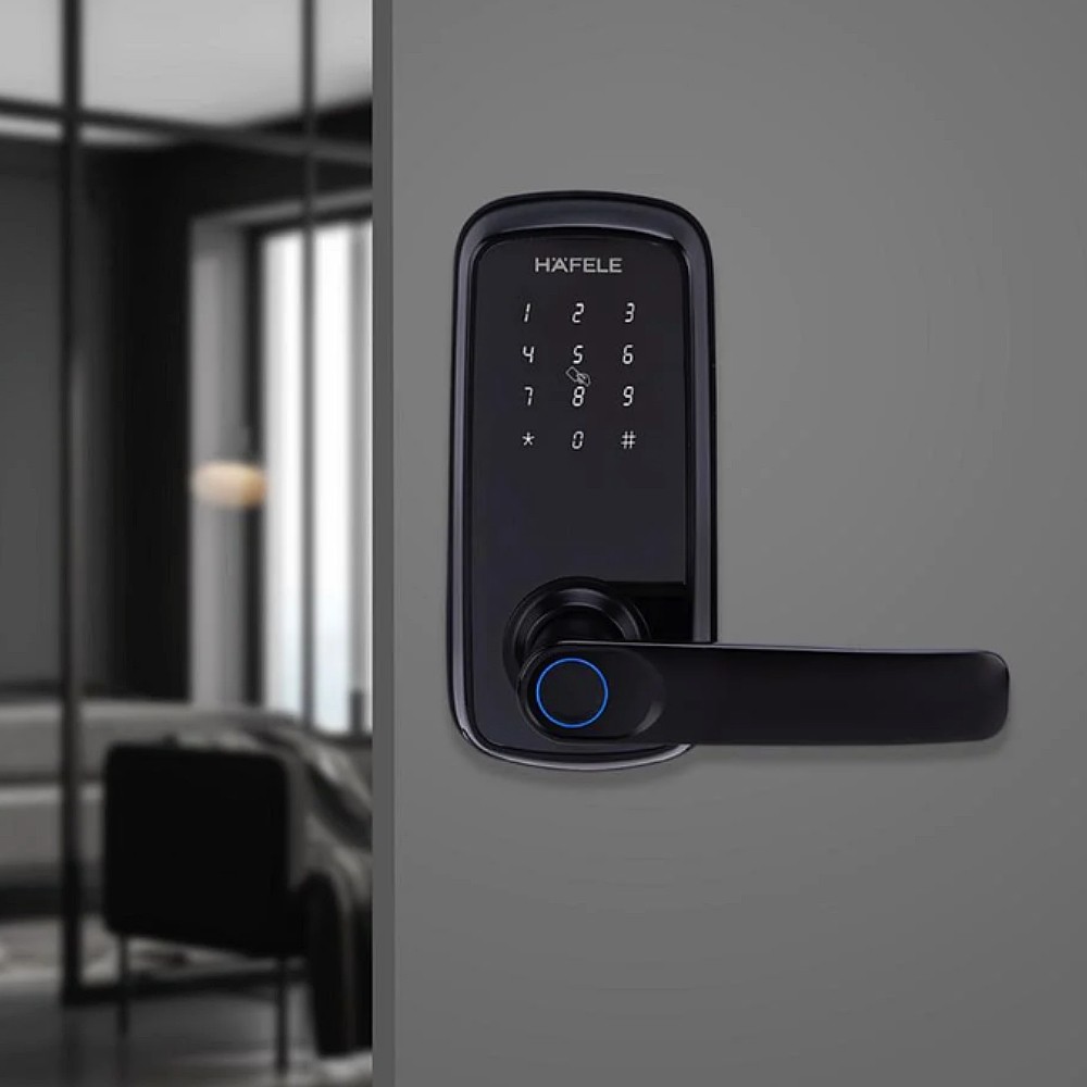 ชุดล็อกประตูระบบดิจิตอล HAFELE DH2100 DIGITAL DOOR LOCK 499 21 221 ปลดล็อกได้ 5 รูปแบบ