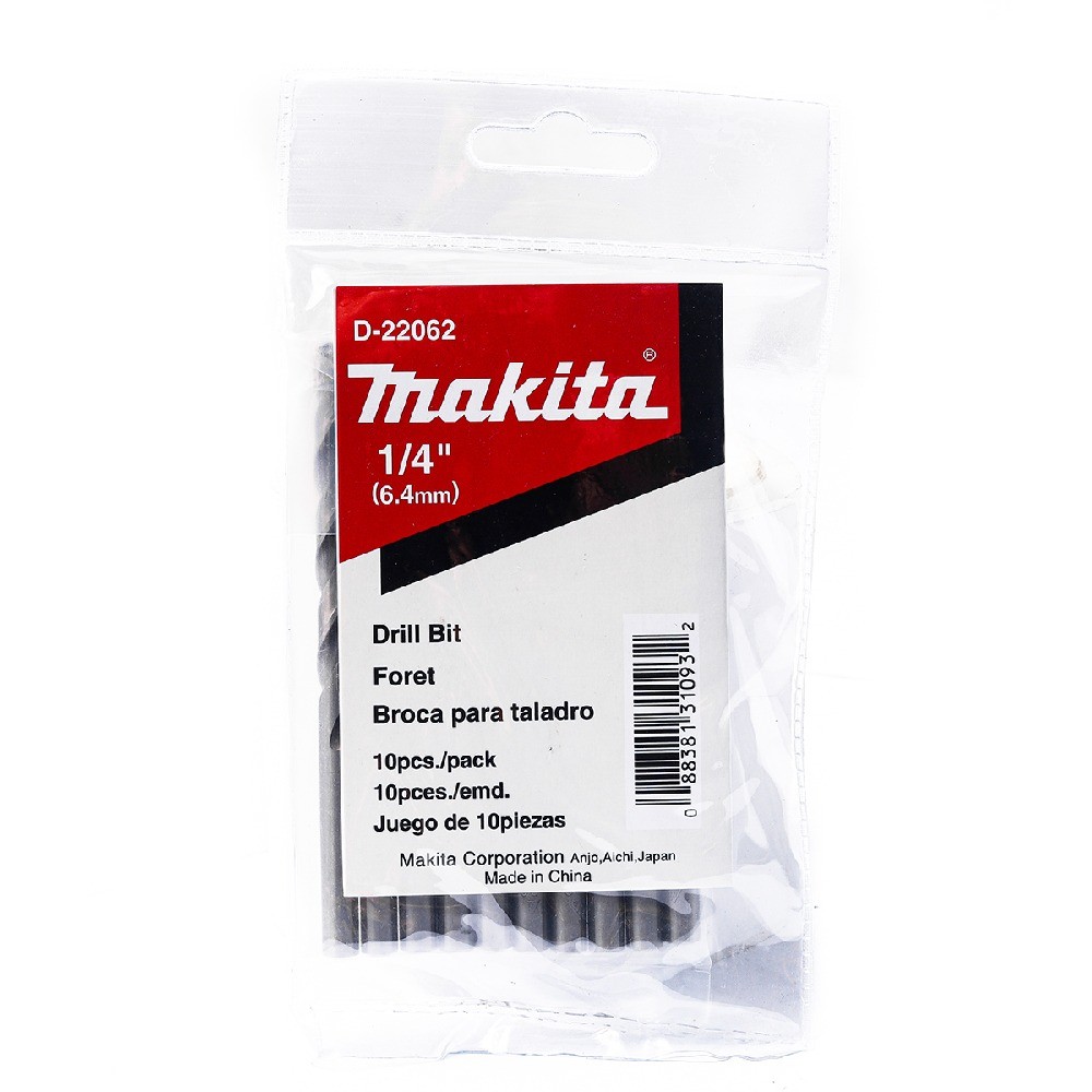 ดอกสว่านเจาะเหล็ก  MAKITA  D22062  HSSG ขนาด 14″x4″ นิ้ว