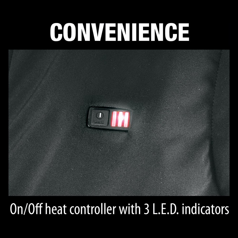 เสื้อทำความร้อน ไร้สาย MAKITA CJ102DZXL SIZE XL 12V. (เฉพาะเสื้อเปล่า) Wireless heating shirt (SOLO)