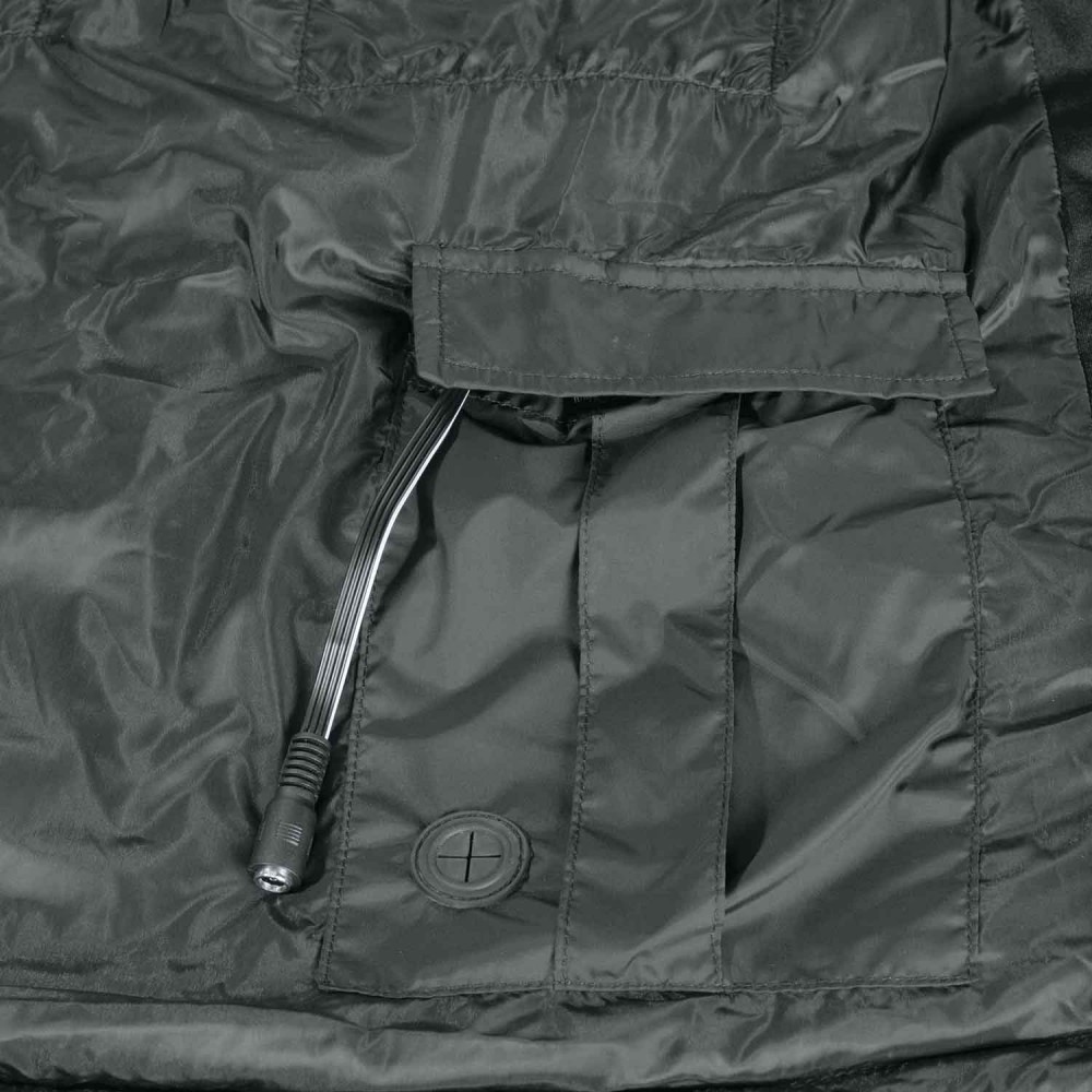 เสื้อทำความร้อน ไร้สาย MAKITA DCV200ZM SIZE M (12V./ 18V.) (เฉพาะเสื้อเปล่า) Cordless heating jacket (SOLO)