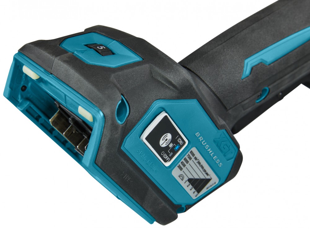 เครื่องเจียร์ไร้สาย ขนาด 5 นิ้ว MAKITA GA044GZ 40V (ตัวเปล่า) 5 inch cordless angle grinder 40V (solo)