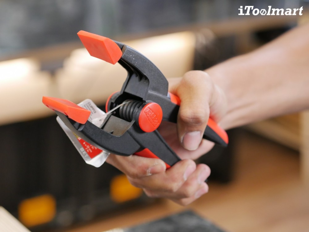แคลมป์จับชิ้นงาน BESSEY DIY SPRING CLAMP อ้ากว้าง 55 mm.