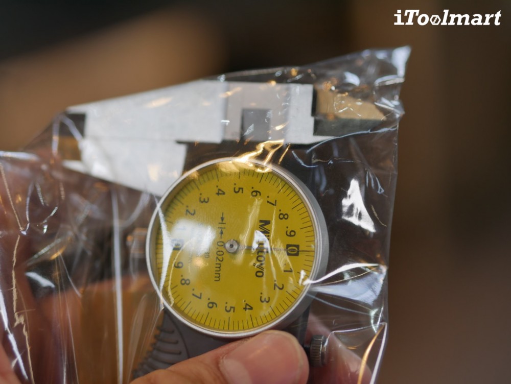 เวอร์เนียหน้าปัดนาฬิกา MITUTOYO 505-730 ขนาด 150 mm.