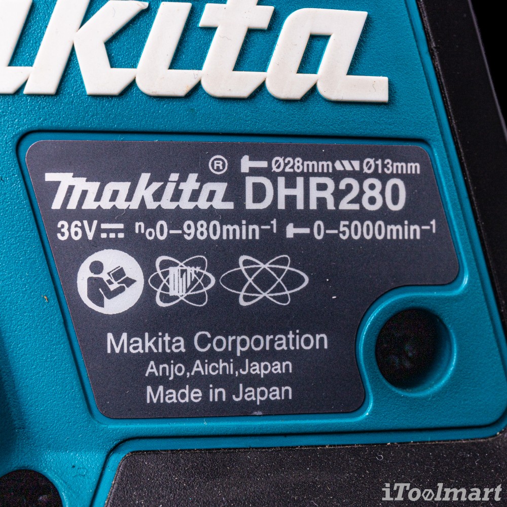 สว่านโรตารี่ไร้สาย MAKITA DHR280Z 36V. 28 mm BL motor (ตัวเปล่า)