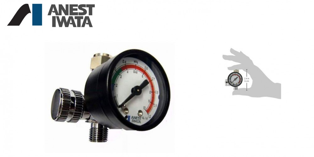 เกจวัดแรงดัน Anest Iwata AJR-02S-VG PRESSURE GAUGE