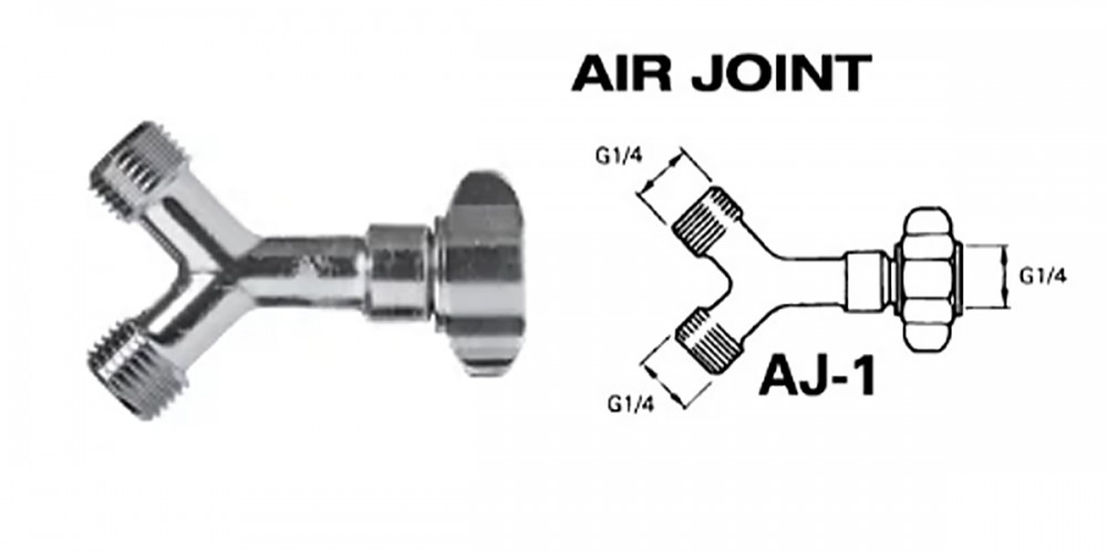 ข้อต่อสามทาง Anest Iwata AJ-1 AIR THREE-WAY JOINT