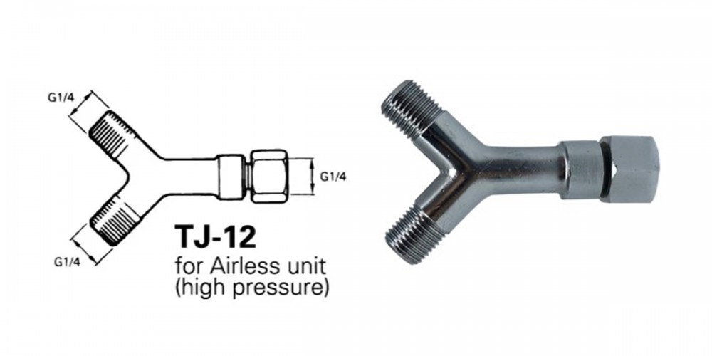 Anest Iwata TJ-12 AIRLESS THREE-WAY JOINT
