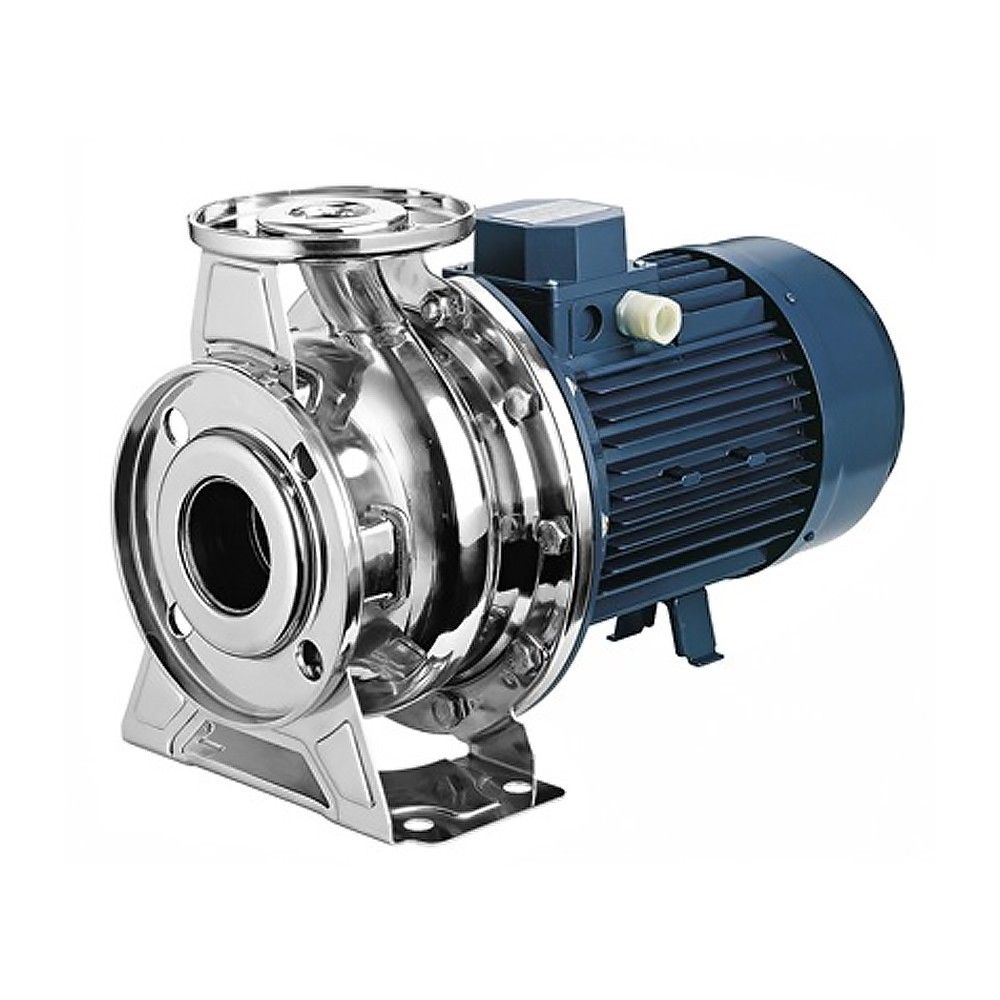 ปั๊มหอยโข่งสแตนเลส Ebara 3M 65-125/4.0 ขนาด 4 กิโลวัตต์ 3 เฟส 380V