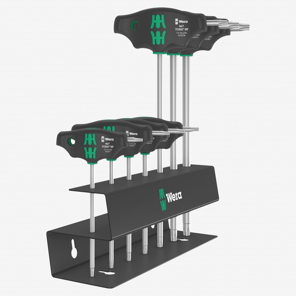 ชั้นวางประแจหกเหลี่ยม Wera 9605 Metal rack 3 T-handle 10 05136425001