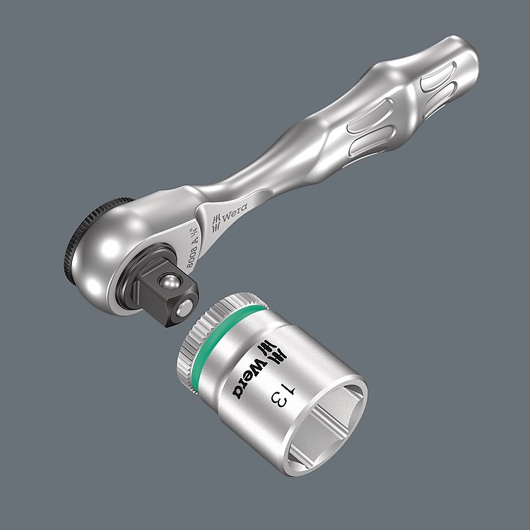Wera 8008 A Zyklop Mini 3 with 1/4 drive