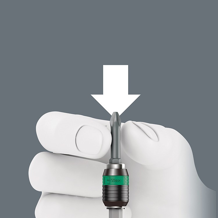 Wera 817 R SB Bitholding screwdriver, Rapi. quick-release chuck